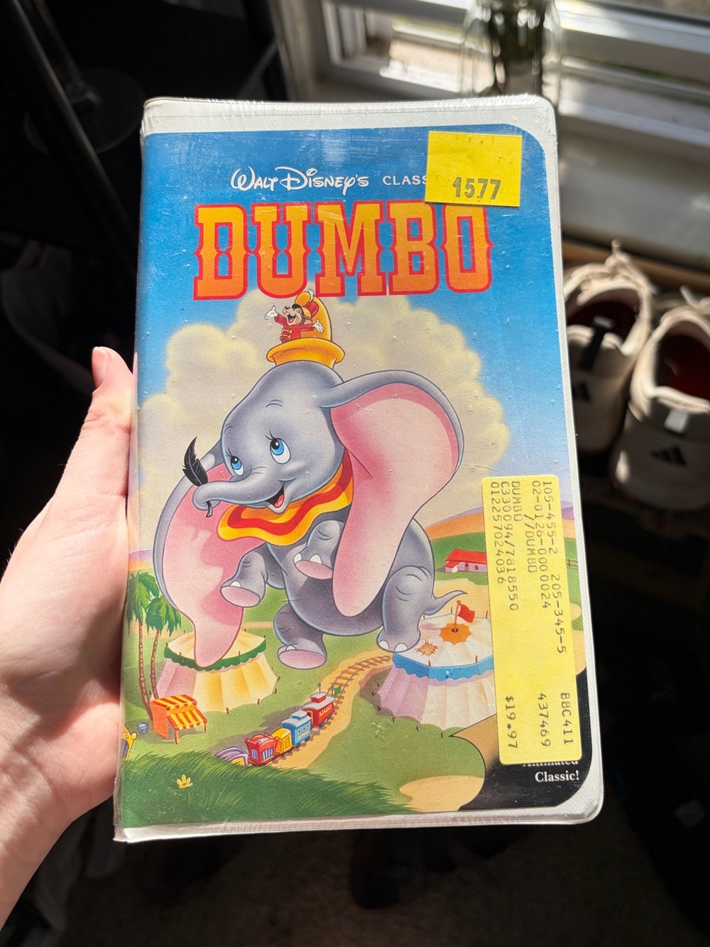 Walt Disney’s Classic Dumbo VHS (Mastered Hi-Fi Stereo) 🐘